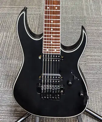 Ibanez - RG7320EX 7-String Electric Guitar - Black Flat